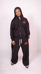SAVESOULS BLACK SWEATSUITS