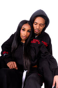 SAVESOULS BLACK SWEATSUITS