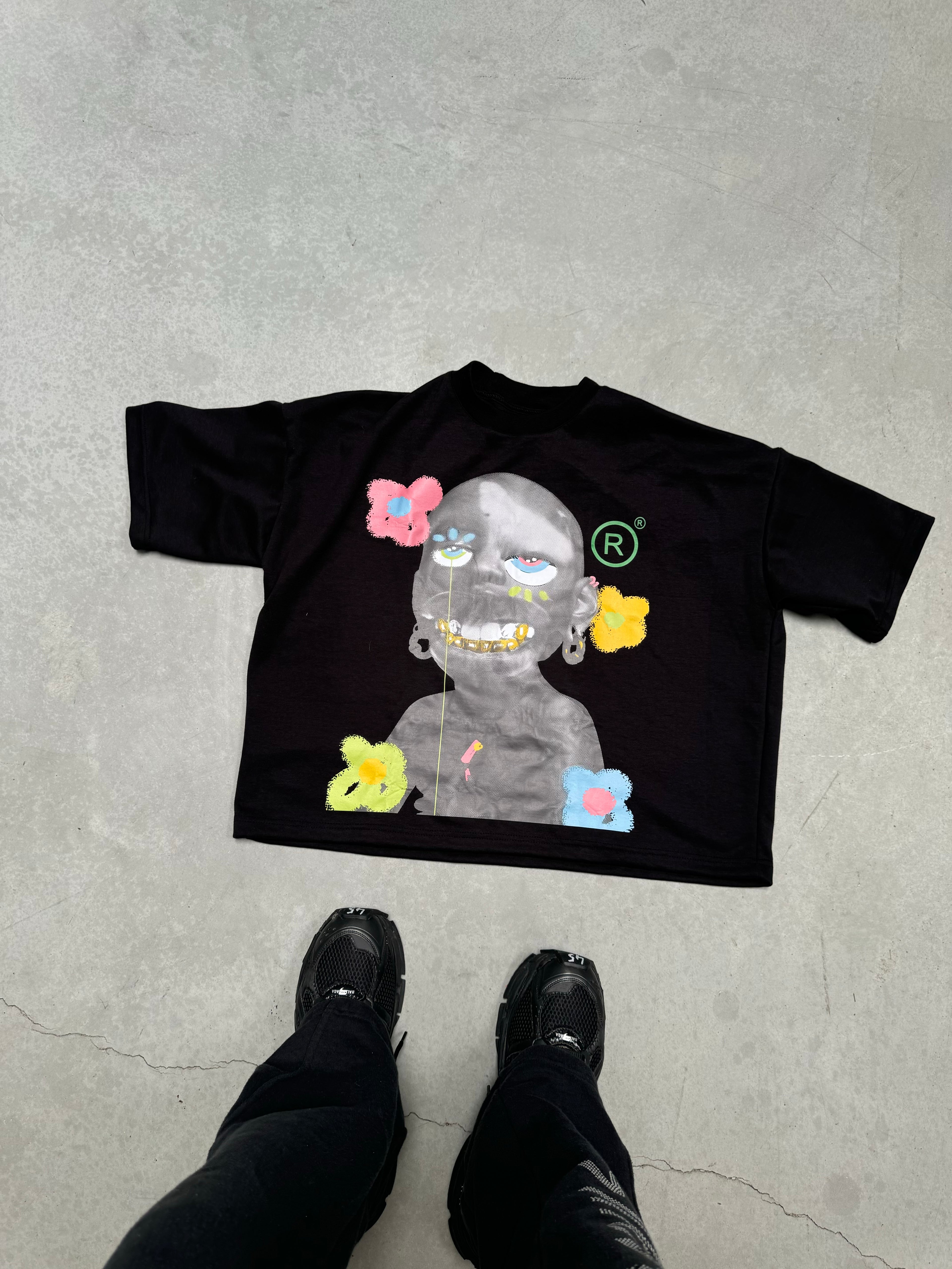 BLACK SAVESOULS TEE